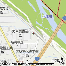 京都府八幡市下奈良（一丁堤）周辺の地図