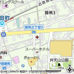 株式会社三十三銀行　平田町支店鈴鹿ローンプラザ周辺の地図