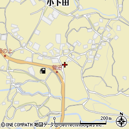 静岡県伊豆市小下田619-1周辺の地図
