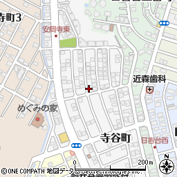 大阪府高槻市寺谷町周辺の地図