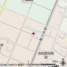 兵庫県小野市三和町673周辺の地図