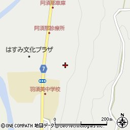 島根県邑智郡邑南町阿須那138周辺の地図