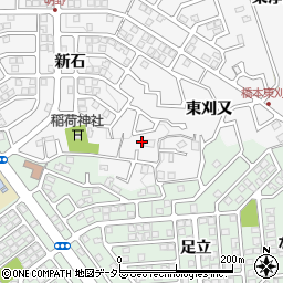 京都府八幡市橋本西刈又周辺の地図