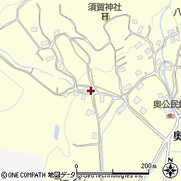 兵庫県赤穂郡上郡町奥甲891周辺の地図