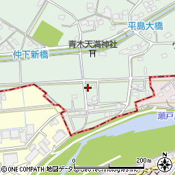 静岡県藤枝市平島1335周辺の地図