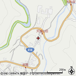 静岡県伊豆市湯ケ島2860-14周辺の地図