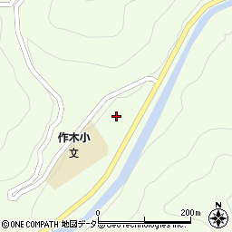 広島県三次市作木町下作木916周辺の地図