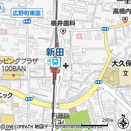 京都府宇治市広野町（東裏）周辺の地図