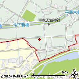 静岡県藤枝市平島1342周辺の地図