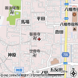 京都府八幡市八幡河原崎18周辺の地図