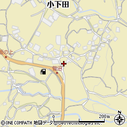静岡県伊豆市小下田619周辺の地図