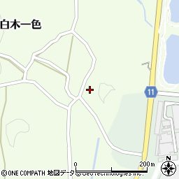 三重県亀山市関町白木一色852周辺の地図