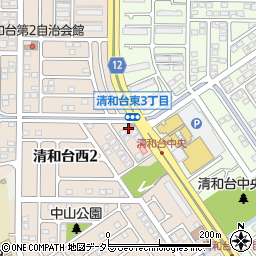 川西清和台郵便局 ＡＴＭ周辺の地図