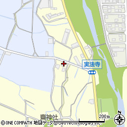 兵庫県姫路市実法寺434周辺の地図