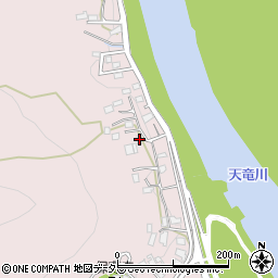 静岡県浜松市天竜区渡ケ島1707周辺の地図