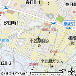 愛知県碧南市汐田町周辺の地図