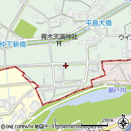 静岡県藤枝市平島1331周辺の地図