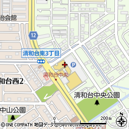笹川薬局清和台店周辺の地図