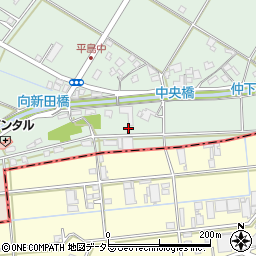 静岡県藤枝市平島1396-2周辺の地図