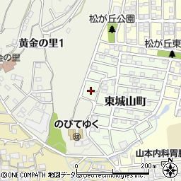 大阪府高槻市東城山町20周辺の地図