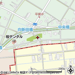 静岡県藤枝市平島1412周辺の地図