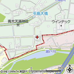 静岡県藤枝市平島1241周辺の地図