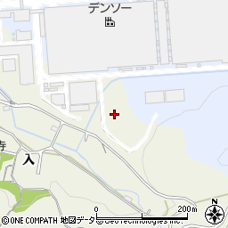 愛知県西尾市貝吹町万灯山周辺の地図