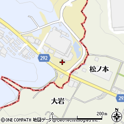 愛知県西尾市上羽角町風越周辺の地図