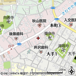 前田書店周辺の地図