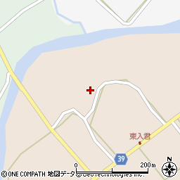広島県三次市君田町東入君114周辺の地図