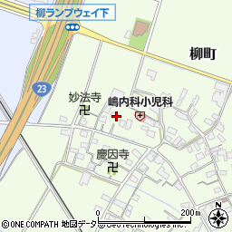 三重県鈴鹿市柳町635-10周辺の地図