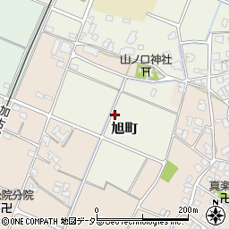 兵庫県小野市旭町周辺の地図