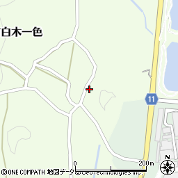 三重県亀山市関町白木一色852-2周辺の地図