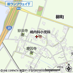 三重県鈴鹿市柳町1675周辺の地図