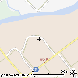 広島県三次市君田町東入君122周辺の地図