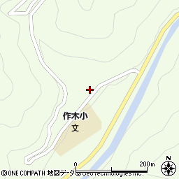 広島県三次市作木町下作木895周辺の地図