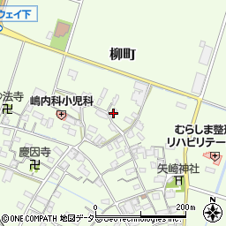 三重県鈴鹿市柳町612-8周辺の地図