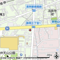 東海労働金庫鈴鹿支店周辺の地図