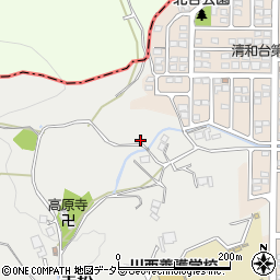 兵庫県川西市赤松41周辺の地図