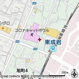 愛知県半田市旭町周辺の地図