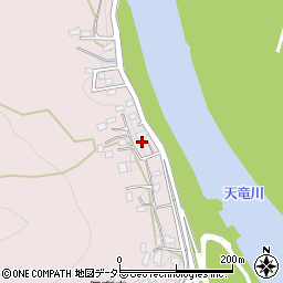 静岡県浜松市天竜区渡ケ島1708周辺の地図