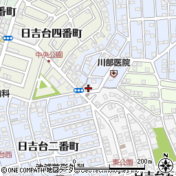 大阪府高槻市日吉台四番町26-1周辺の地図