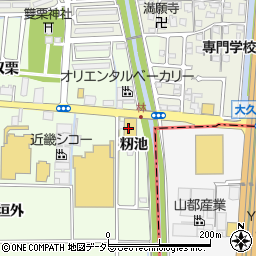 京都日産宇治西店周辺の地図