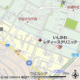 静岡県藤枝市平島64-3周辺の地図