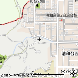 兵庫県川西市赤松39周辺の地図