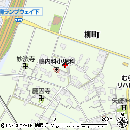 三重県鈴鹿市柳町632周辺の地図