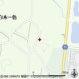 三重県亀山市関町白木一色850周辺の地図