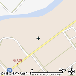 広島県三次市君田町東入君251周辺の地図