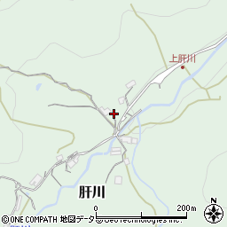 兵庫県川辺郡猪名川町肝川北谷318周辺の地図