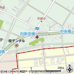 静岡県藤枝市平島1417-1周辺の地図